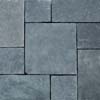 Black Limestone hand cut paving