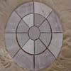 Buff Circle paving